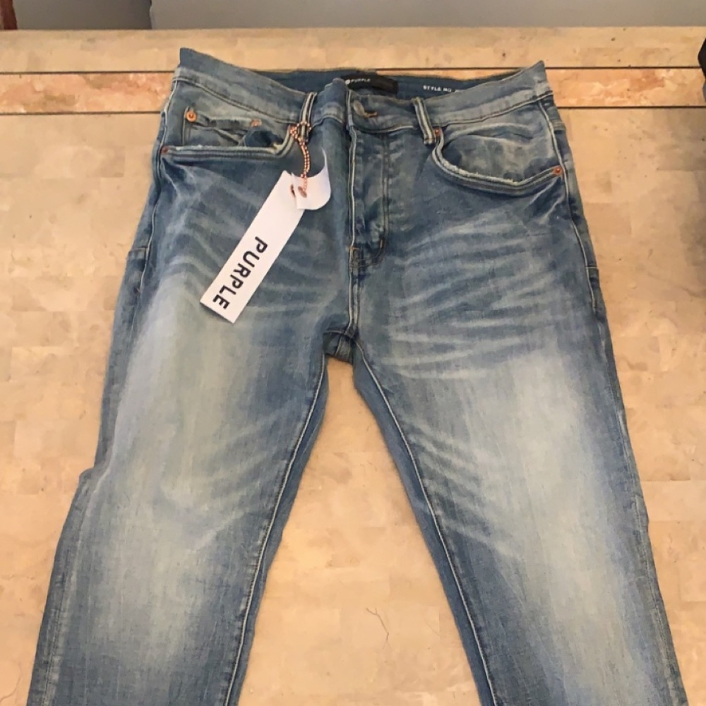 Purple Brand Jeans Blue Faded 34